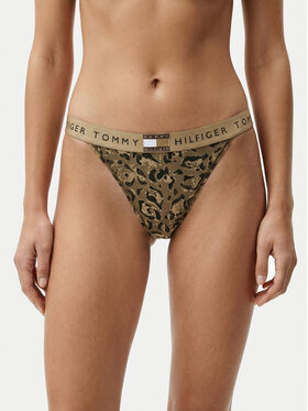 Tommy Hilfiger Tommy Hilfiger Kalhotky string UW0UW06499 Béžová