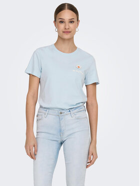 ONLY ONLY T-Shirt 15286716 Niebieski Regular Fit