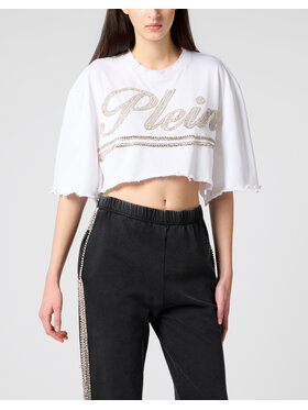 PHILIPP PLEIN PHILIPP PLEIN T-Shirt 29844 Bílá Regular Fit