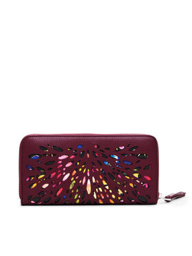 Desigual Desigual Suur naiste rahakott Blackwell Fiona 24WAYP31 Bordoopunane