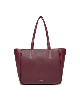 Calvin Klein Calvin Klein Torebka Refine Medium K60K612523 Bordowy