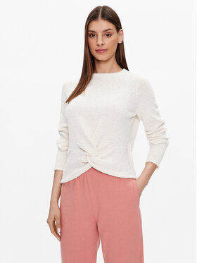 Mustang Mustang Pullover Carla 1013602 Weiß Regular Fit