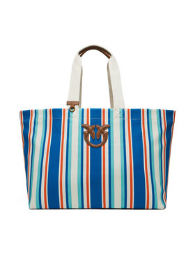 PINKO PINKO Handtasche Shopping Bag Extra PE 25 PLTT 104754 A2G5 Blau