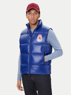 Tommy Hilfiger Tommy Hilfiger Mellény MW0MW41514 Kék Regular Fit