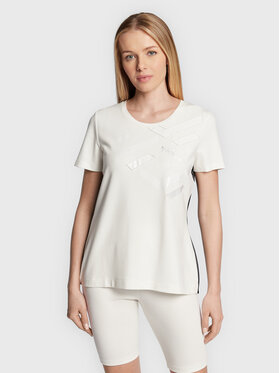 Sportalm Sportalm Majica 9812508828 Bela Slim Fit