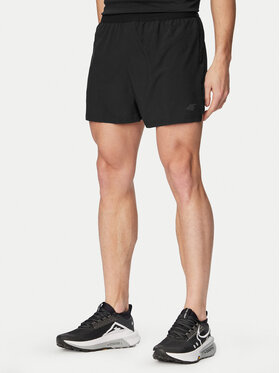 4F 4F Sporta šorti 4FWSS24TFSHM489 Melns Regular Fit