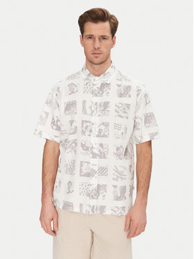 Resteröds Resteröds Camicia Bron 10251 7411 Bianco Regular Fit