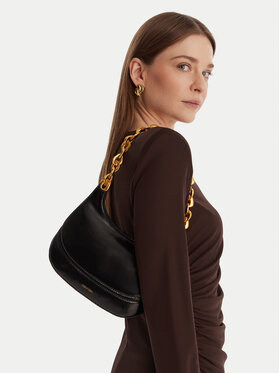 Calvin Klein Calvin Klein Kabelka Chain Shoulder Bag LV04F3403G Čierna