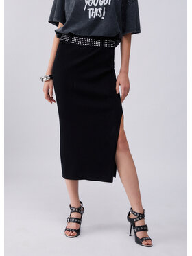 Liu Jo Liu Jo Spódnica maxi WA6418MS55N22222 Czarny Regular Fit