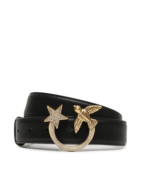 Pinko Pinko Dámsky opasok Love Berry H3 Belt 100125 A111 Čierna