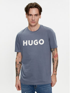 Hugo Hugo T-shirt Dulivio 50467556 Bleu Regular Fit