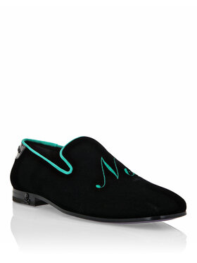 PHILIPP PLEIN PHILIPP PLEIN Loafersy 3423 Zielony