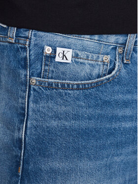 Calvin Klein Jeans Jeans Kratke Hlače J30J322791 Modra Regular Fit