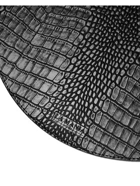 La Mania La Mania Podkładka na stół Croco Black Czarny