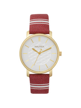 Nautica Nautica Zegarek NAPCGS003 Czerwony