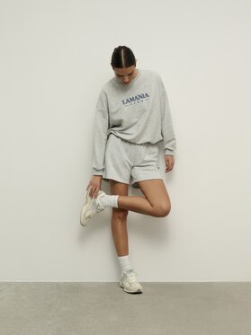 La Mania La Mania Pantaloncini sportivi TIDE Grigio Classic Fit