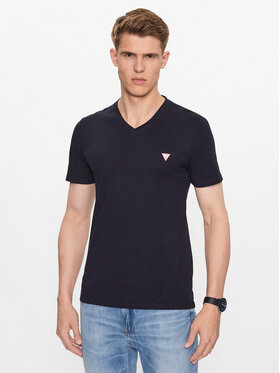Guess Guess T-Shirt M2YI37 I3Z14 Dunkelblau Slim Fit
