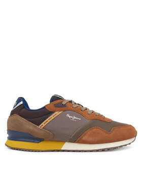 Pepe Jeans Pepe Jeans Сникърси London Brick PMS400011 Кафяв