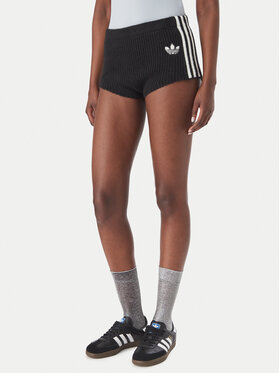 adidas adidas Športne kratke hlače Adiluna Season 2 X Jennie Knitted Short Shorts LD8935 Črna Regular Fit
