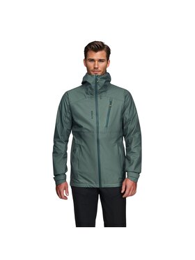 Alpinus Alpinus Kurtka hardshell Nookat Khaki Regular Fit
