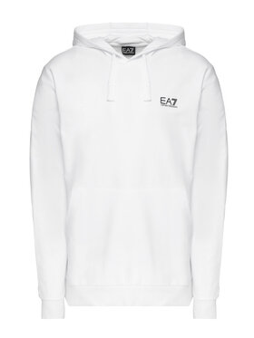 EA7 Emporio Armani EA7 Emporio Armani Majica dugih rukava 8NPM04 PJ05Z 1100 Bijela Regular Fit