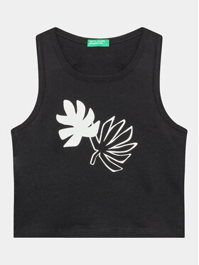 United Colors Of Benetton United Colors Of Benetton Топ 3096CH013 Чорний Regular Fit