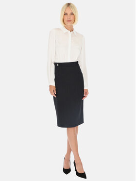 Potis & Verso Potis & Verso Spódnica Heven Granatowy Slim Fit
