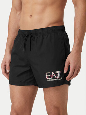 EA7 Emporio Armani EA7 Emporio Armani Úszónadrág 7M001678 AF21069 UC001 Fekete Regular Fit
