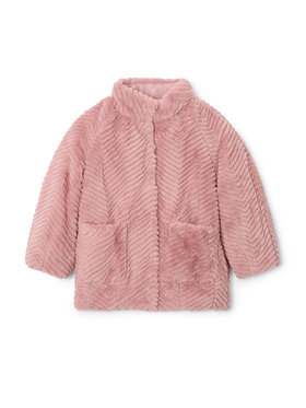 Mayoral Mayoral Pelzmantel 4441 Rosa Regular Fit