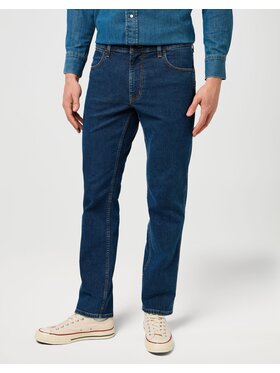 Wrangler Wrangler Jeansy GREENSBORO Niebieski Straight Leg