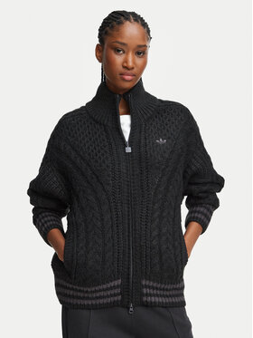 adidas adidas Kardigan Cable Knit Firebrid Track Top KT2289 Must Regular Fit