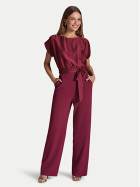 Swing Swing Overal 3AD00400 Bordová Relaxed Fit