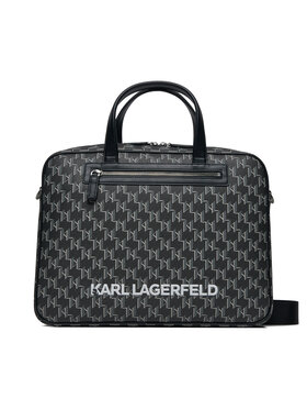 KARL LAGERFELD KARL LAGERFELD Taška na laptop 235M3034 Čierna