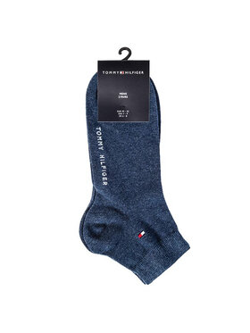 Tommy Hilfiger Tommy Hilfiger Комплект 2 чифта къси чорапи мъжки 342025001 Син