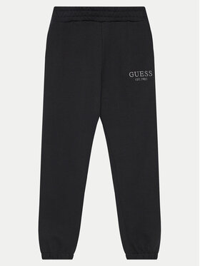 Guess Guess Спортивні штани L4BQ15 KAV33 Чорний Regular Fit