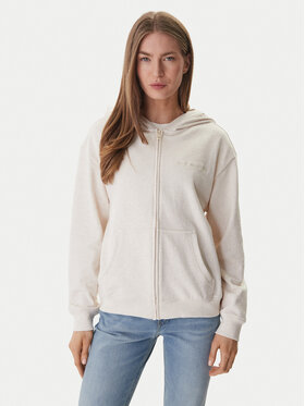 Tommy Hilfiger Tommy Hilfiger Bluza UW0UW06093 Beżowy Regular Fit