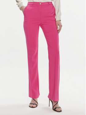 Rinascimento Rinascimento Pantaloni di tessuto CFC0118270003 Rosa Regular Fit