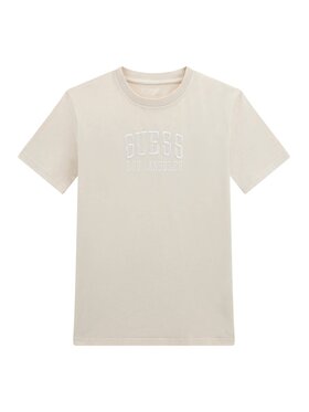 Guess Kids Guess Kids T-Shirt 177589 Beżowy Classic Fit