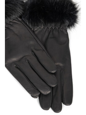 Deni Cler Milano Deni Cler Milano Rękawiczki T-DC-L059-E5-77-90-1 Czarny
