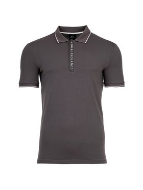 Armani Exchange Armani Exchange Polo 10905 Szary Comfort Fit