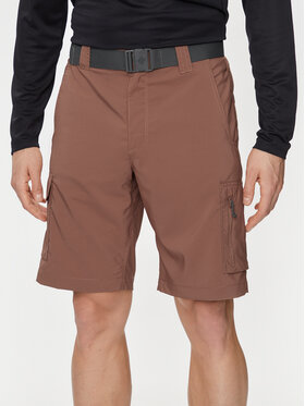 Columbia Columbia Pantalon scurți din material Silver Ridge™ Utility Cargo Short 2030744 Maro Regular Fit