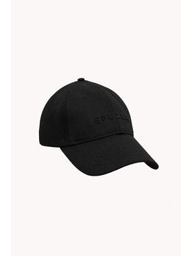 Epuzer Epuzer Czapka z daszkiem Baseball cap black Czarny