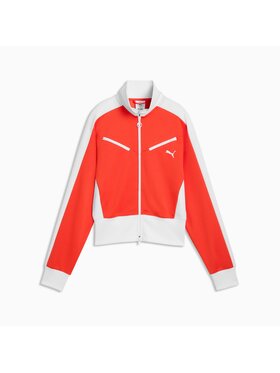 Puma Puma Bluza 636625 Czerwony Regular Fit
