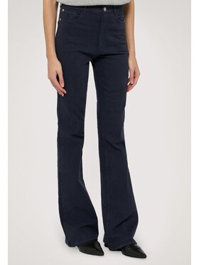 Trussardi Trussardi Pantaloni di tessuto P7029000293N034 Celeste Flare Fit