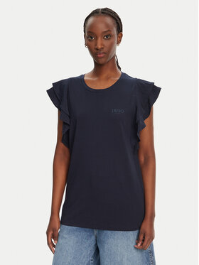 Liu Jo Liu Jo Blusa TA5178 J5904 Blu scuro Regular Fit