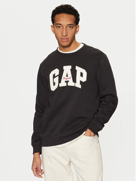Gap Gap Світшот 852079-07 Чорний Regular Fit