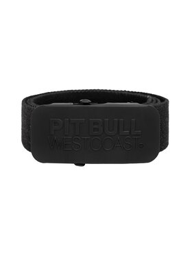 PITBULL PITBULL Pasek Męski Pasek parciany TNT uniwersalny Czarny