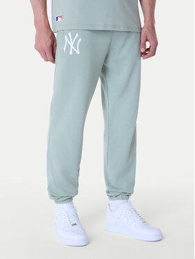 New Era New Era Donji dio trenerke New York Yankees MLB League Essential Paste 60596182 Zelena Regular Fit
