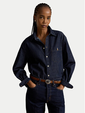 Polo Ralph Lauren Polo Ralph Lauren traper košulja 211B17136001 Tamnoplava Regular Fit