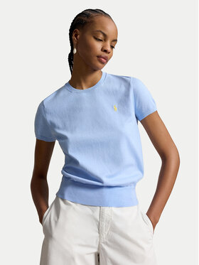 Polo Ralph Lauren Polo Ralph Lauren T-krekls 211971872504 Gaiši zila Slim Fit